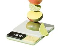 Del Digitale | Del Caffè Digitale Con Timer | Digitali Küchenwaage | 5 Unità Ricaricabili | Cucina Preparata Per Pasto | Un Dessert Di Stagitazione Per Pane Al Pane Caffè Da Forno
