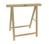 Del Fabbro, Coppia di Cavalletti professionali da lavoro in legno di faggio (80x80 cm)