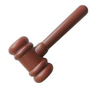 del giudice - Polimero sintetico da 10,5 pollici, interfaccia con testa di, componente simbolismo della giurisprudenza, attrezzatura professionale per la manutenzione teatrale | Ogge