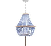 del lampadario in Perline, Lampada Boho con di Giada, Ciondolo soffitto a 3 Leggero Perle per Soggiorno Isola Cucina Camera da Letto