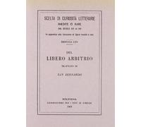 Del libero arbitrio (rist. anast.)