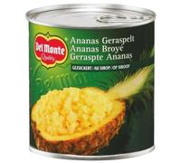Del Monte Ananas Grattugiato In Scatola Zuccherato 446 ml 6 Pezzi