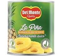 DEL MONTE Fette Di Ananas Del Monte Nel Succo 820g (Confezione Da 6)
