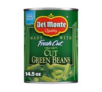 Del Monte Blue Lake Cut Green Beans & Potatoes with Ham Flavor 14.5oz Can (Pack of 6)