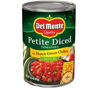 Del Monte Petite 12 pomodori a dadini con peperoncino verde, 411 ml