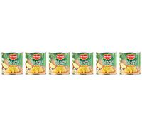DEL MONTE Pezzetti di ananas in succo, 435 g, confezione da 6