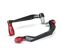 Del Motociclo Leva Di Protezione Manubrio Manopole Guard Freno Leve Di Frizione Protezione Della Protezione Con Il 22mm Per G650X G650 X Xchallenge 2007-2010(Rosso)