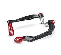Del Motociclo Leva Di Protezione Manubrio Manopole Guard Freno Leve Di Frizione Protezione Della Protezione Con Il 7/8 "22mm Per C650 SPORT C650GT 2011-2017(Rosso)