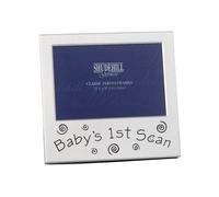 Del Neonato 1st Scansione Foto Cornice 12.7cm x 8.9cm Argento Raso Finitura
