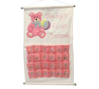 Del Neonato Primo Natale Rotolo Calendario Avvento - Add Proprio Delizie - Rosa