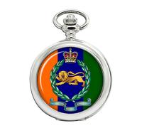 Del Re Proprio Reale Confine Regiment, Britannico Militare Orologio da Tasca