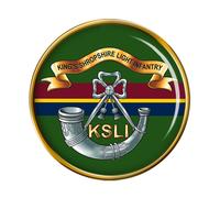 Del Re Shropshire Luce Fanteria, Britannico Militare Spilla