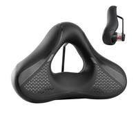 del sedile per biciclette - shock che assorbe la sella a tutto il clima con design vuoto, cuscinetto per sedili per comfort, durabile con build traspirante, ideale per pendolarismo, tournée, g