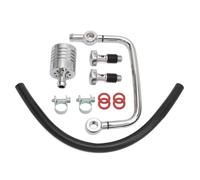 del separatore dell'olio PCV System Oil Separator Kit staffa di sfiato adatto per Harley 1991-2022 Sportster XL XLH 883 1200 Iron 883 Forty-Eight Seventy-Two 48 72(Chrome)
