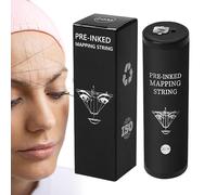 del sopracciglio - del sopracciglio, stringa di mappatura del sopracciglio | Stringa di mappatura inchiostrata colorata, stringa di mappatura delle sopracciglia, stringa pre-ink per mappatur