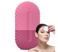 del viso del ghiaccio | Rullo di lanugine gel adesivi lavabili | Rolto di lanugine per capelli per capelli animali | Scooter di ghiaccio per il viso raffreddante fatto di silicone sicuro, scoote
