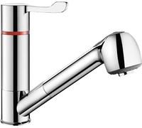 Delabie WT-Therm. Porta girevole SECURITHERM, estraibile, leva di comando corta
