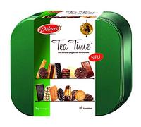 Delacre 5x Edizione Speciale Natale, confezione Tea Time Pack (5x1000g di latta metallica da 5x1000g)