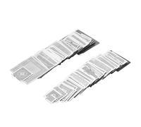 Delaman 130 Pezzi Stencil For Universal Reballing Bga, Ic Chip Bga Kit Rework Modello In Acciaio Mesh Di Set Calore Direttamente