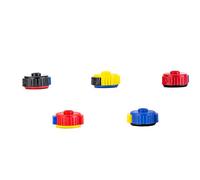 Delaman Drumsetcymbalmate - Set di 5 accessori di ricambio per piatti a sgancio rapido, colore casuale, compatibili con set di batterie