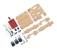 Delaman Generatore di segnale XR2206 Kit fai da te, Generatore di funzioni ad alta precisione, Parti di ricambio Shell per Quadrato, Sinusoidale, Triangolo Forme d'onda, Modulo di misurazione del