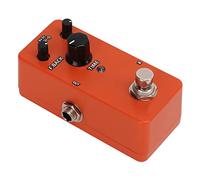 Delaman Guitar Accories - Pedale effetto ritardato analogico, stile vintage, mini singolo blocco, design compatto, arancione, ideale per musicisti e chitarristi
