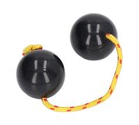 Delaman Mano Shaker Sand Balls African Shaker Rattle, Ritmo Sand Ball, Sfere di sabbia punta delle dita, Sfere di sabbia Shaker mano, Doppia zucca ritmo Percussione, Musica Egg Shaker, Suono croccante