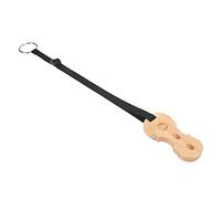 Delaman O- Ring supporto per violoncello antiscivolo per violoncello, piastra di fissaggio in legno per terminali di violoncello, accorie per strumenti musicali, colore legno