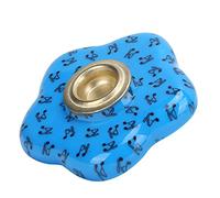 Delaman Protezione per violoncello antiscivolo, tappo antiscivolo, supporto per violoncello, supporto per picchetti, strumento Accory, 30 x 30 cm, nero