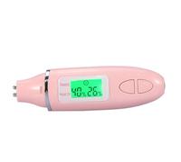 Delaman Tester dell'Umidità della Pelle, Portable Skin Analyzer Digital Moisture Monitor Skin Analyzer Face Oil Contenuto Tester Pen Facial Sensore Skin Sensor con display LCD