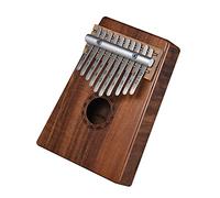 Delaman thumbpiano10key, pianoforte da pollice a 10 tasti, Mbira Sanza, Koa hawaiano, in legno massiccio, include borsa per il trasporto, libro musicale, martello per accordatura, regalo musicale per