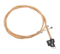 Delaman Wirel Page Turner - Set di corde per basso, 4 pezzi, in metallo, corde di ricambio per basso, kit accory per strumenti