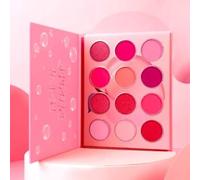 DE'LANCI - 12 Colors Pink Peach Eyeshadow Palette #Pink Peach - 11.52g
