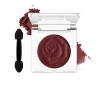 DE'LANCI Ombrello Monocromo Rosso Sangue- Effetto Ultra-Matte Autunno 2025,Formula 24h Waterproof & Pigmentazione Intensa | Trucco Vampiro Gotico,Halloween/Serata Horror,Vegano (con Applicatore) #07