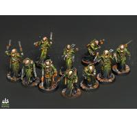 Delaque Gang Necromunda COMMISSIONE dipinto