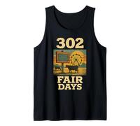 Delaware 302 Fair Days Camicia Retro Carnevale Allevamento Allevatore Canotta
