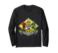 Delaware 7 Dicembre 1787 Primo Orgoglio della Storia dello Stato Maglia a Manica