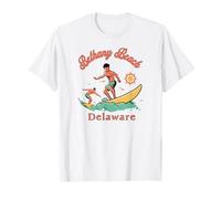 Delaware Bethany Beach Surfer DE Surfing Vacanza al Mare Maglietta