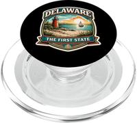 Delaware Il primo viaggio di ricordo dei visitatori di stato PopSockets PopGrip per MagSafe