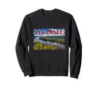 Delaware River Il Primo Stato Orgoglio Storia Buff Vintage Felpa