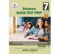 Delaware State (DeSSA) , 7th Grade MATH Practice Tests ,Volume 2