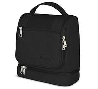 DELAWAY XXL - Astuccio da bagno da appendere, design 2023, nero, XL, Astuccio da toilette XXL