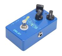 Delay Effect Pedal, Processore audio con ritardo di lunga durata blu per chitarrista per club musicali per amanti della musica per esibizioni all'aperto