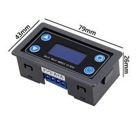 Delay Modulo Relè 50mA 7.1 3.9 2.5cm DC12V Digitale Timer Interruttore