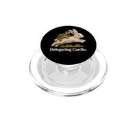 Delegando Cardio Divertente Turtle Bunny Cottagecore PopSockets PopGrip per MagSafe