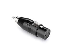 DeleyCON Adattatore Audio da XLR a Cinch RCA - Presa XLR a Spina Cinch RCA per Cavo 3 Pin - Microfono, Altoparlante, Mixer, Strumento Musicale, Studio di Registrazione