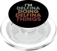 Delfina Name Delfina Personalized Name First Given PopSockets PopGrip per MagSafe
