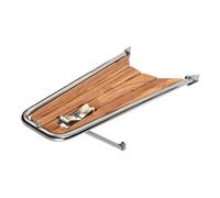 Delfiniera inox/teak con musone Ø tubo mm 32 - 1 PZ Osculati - 48.471.08