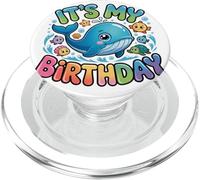 Delfino Buon Compleanno per Ragazza Donne PopSockets PopGrip per MagSafe