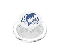 Delfino Floreale Alghe Oceano Pace Costiera Carino Spiaggia Vibes PopSockets PopGrip per MagSafe